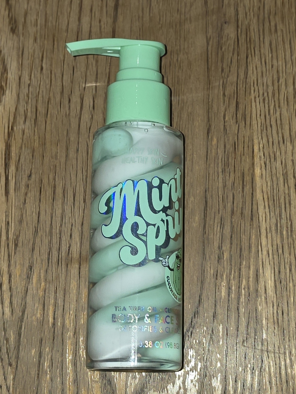 Mint Spritz Tea Tree Oil & Glycolic Acid Body & Face Serum 3.38oz BNIB